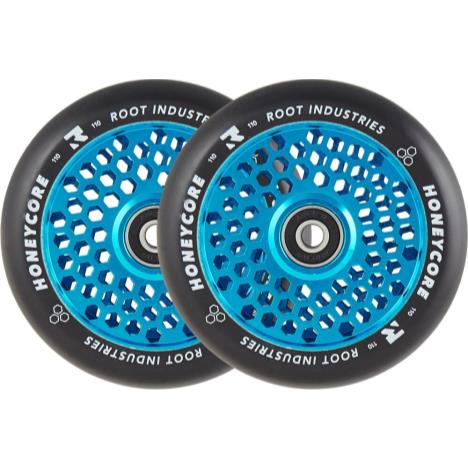 Root Industries Air Honeycore Stunt Scooter Wheels 110mm - Blue - Pair £59.95